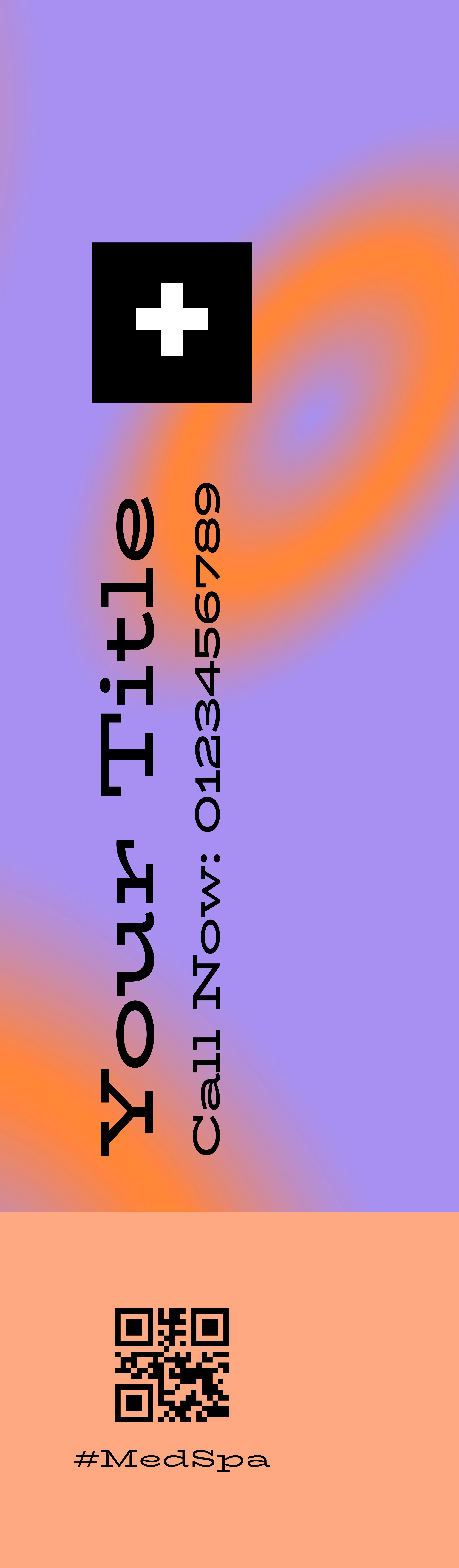 Feather Flag - Right Pole (12ft. Jumbo)_Med Spa 3