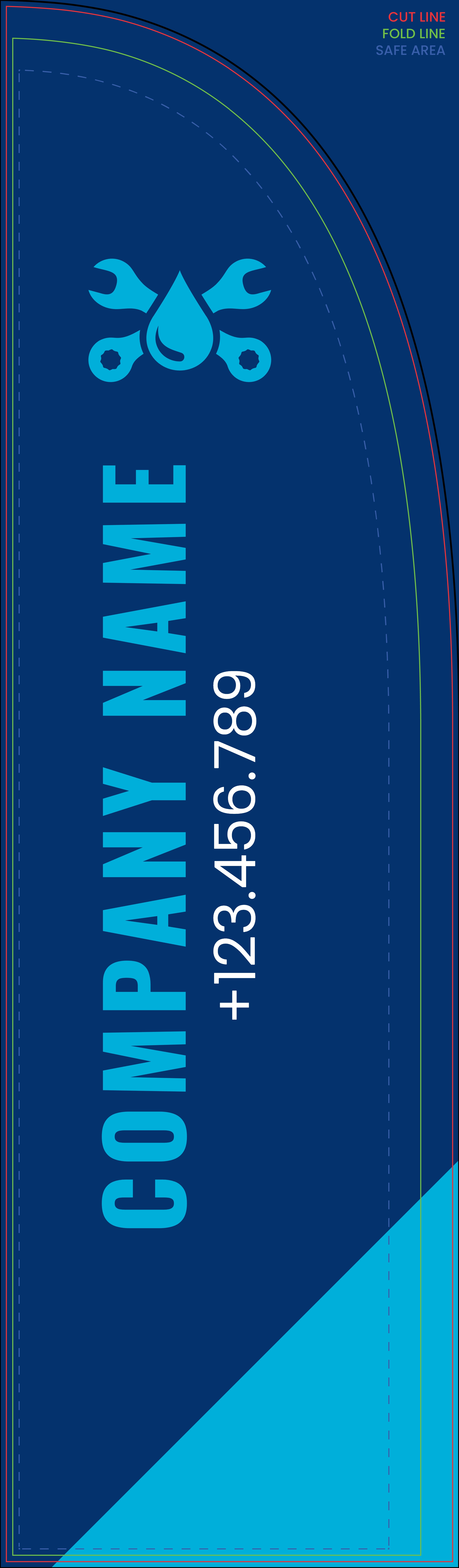 Feather Flag - Right Pole (12ft. Jumbo)_Plumbing 1