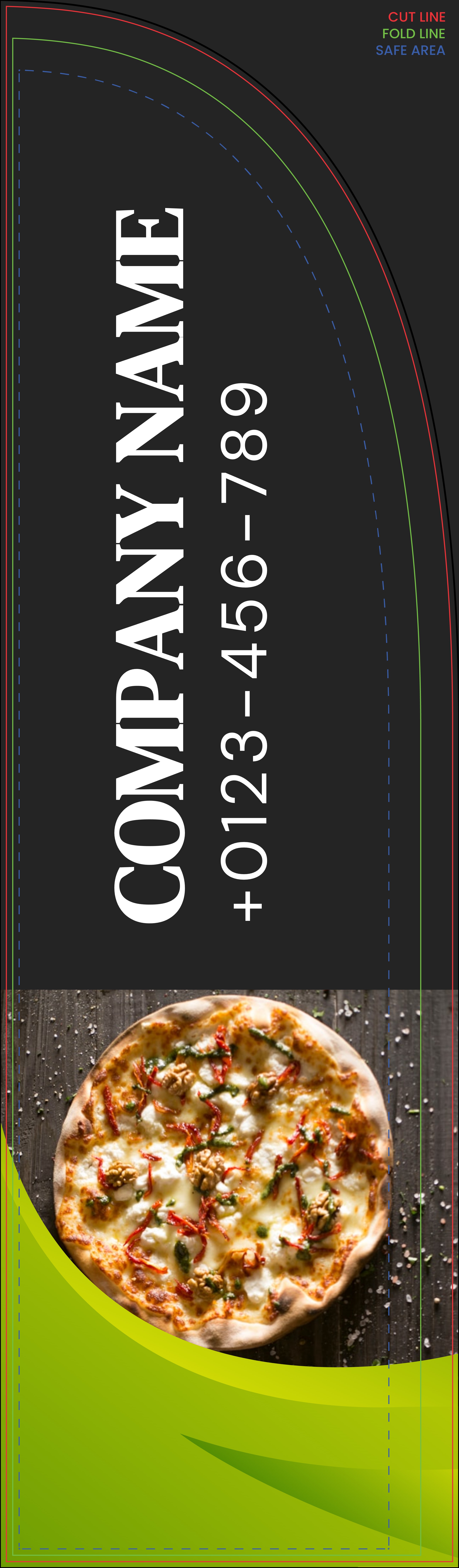 Feather Flag - Right Pole (12ft. Jumbo)_Restaurant 1 