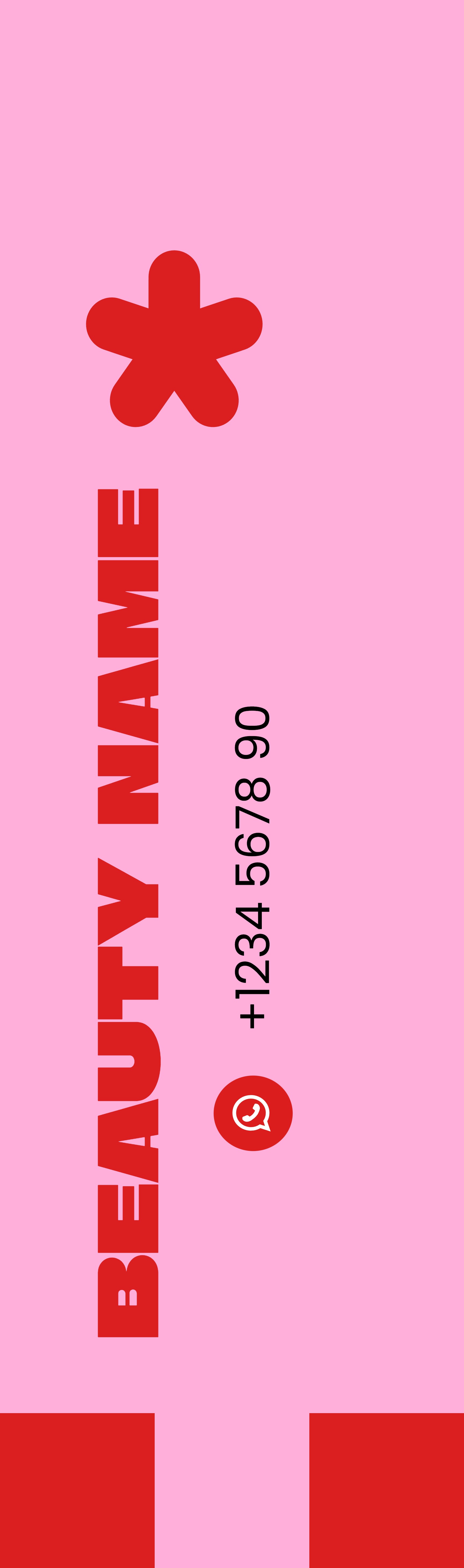 Feather Flag - Right Pole (8 ft.)_Beauty Spa 3