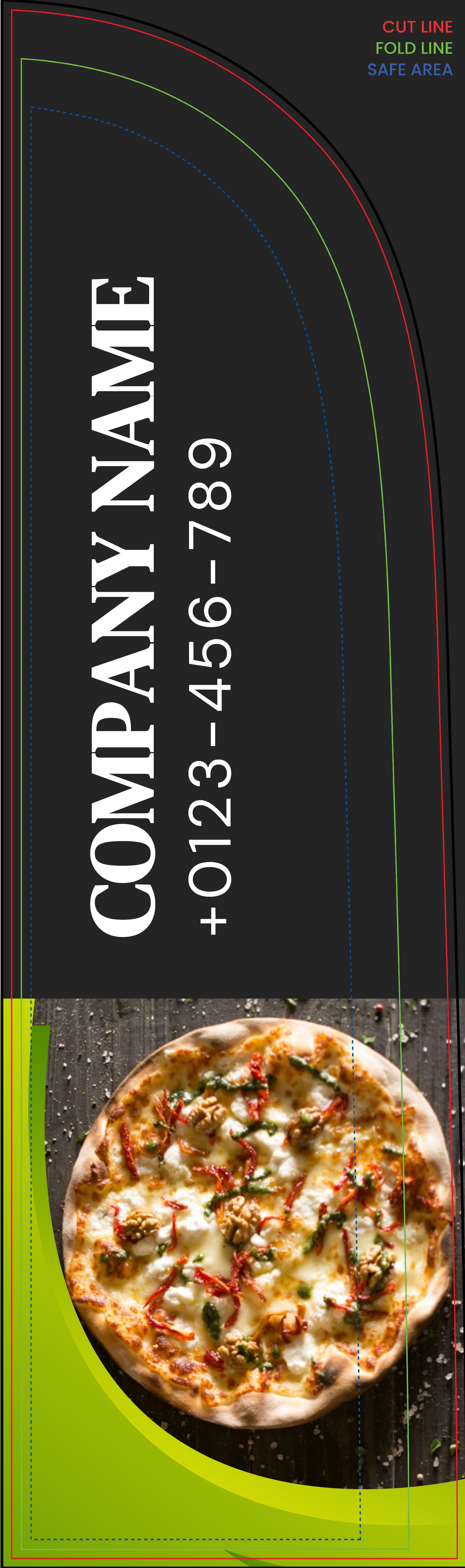 Feather Flag - Right Pole (8 ft.)_Restaurant 1