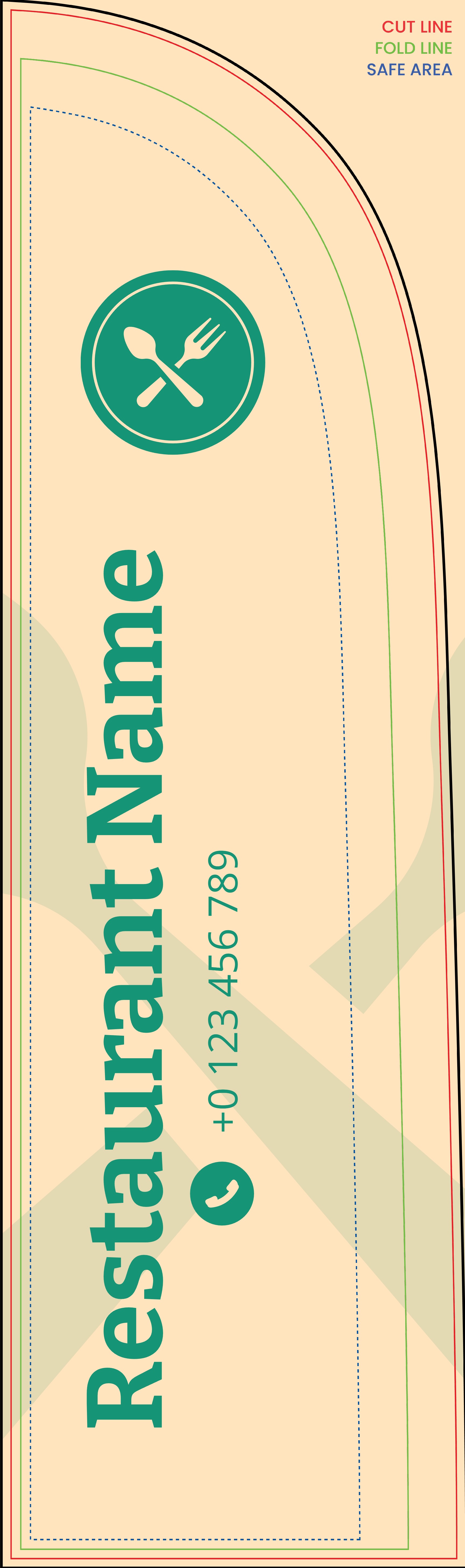 Feather Flag - Right Pole (8 ft.)_Restaurant 2 