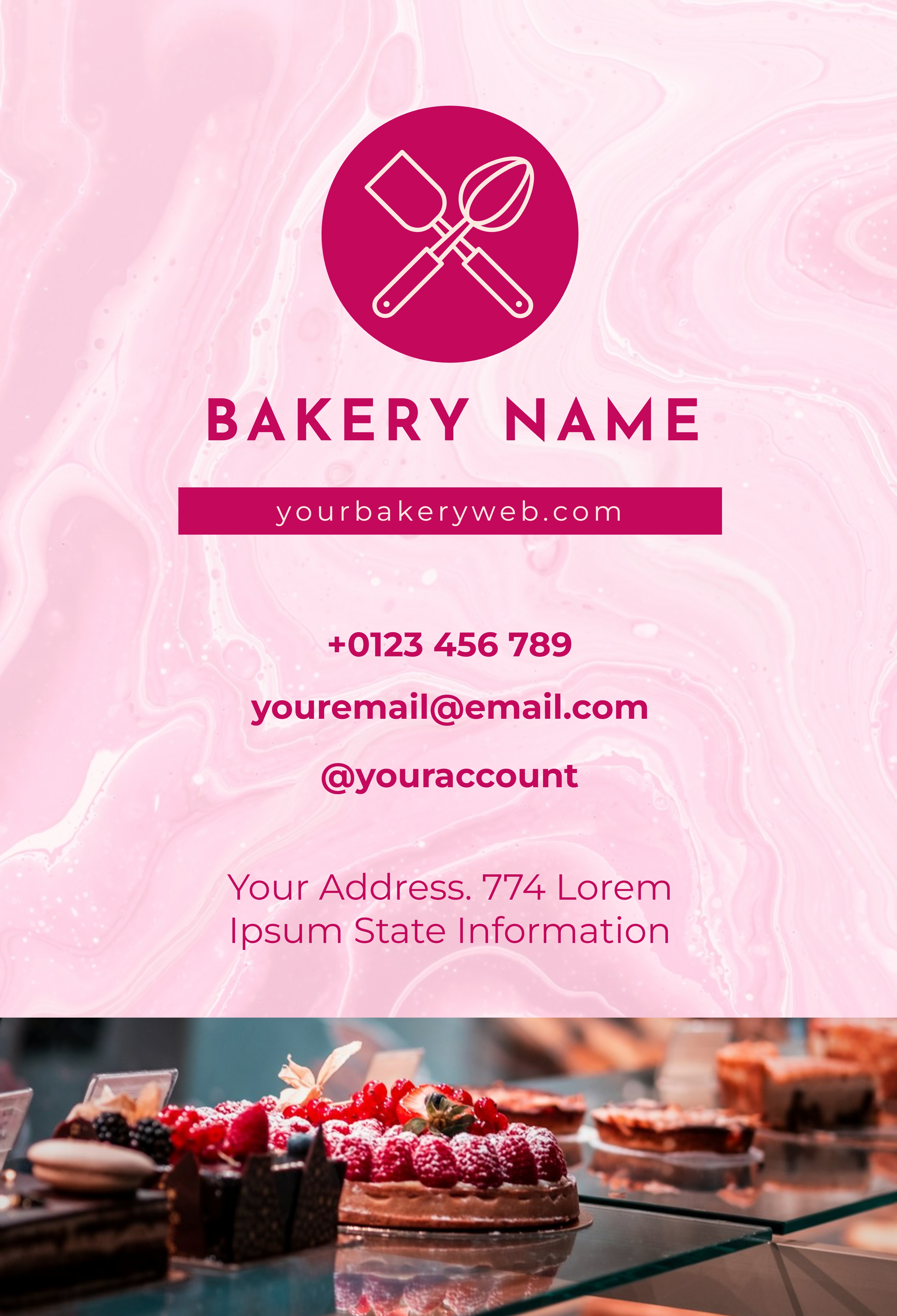 Festive A-frame (24 x 36)_Bakery 1 