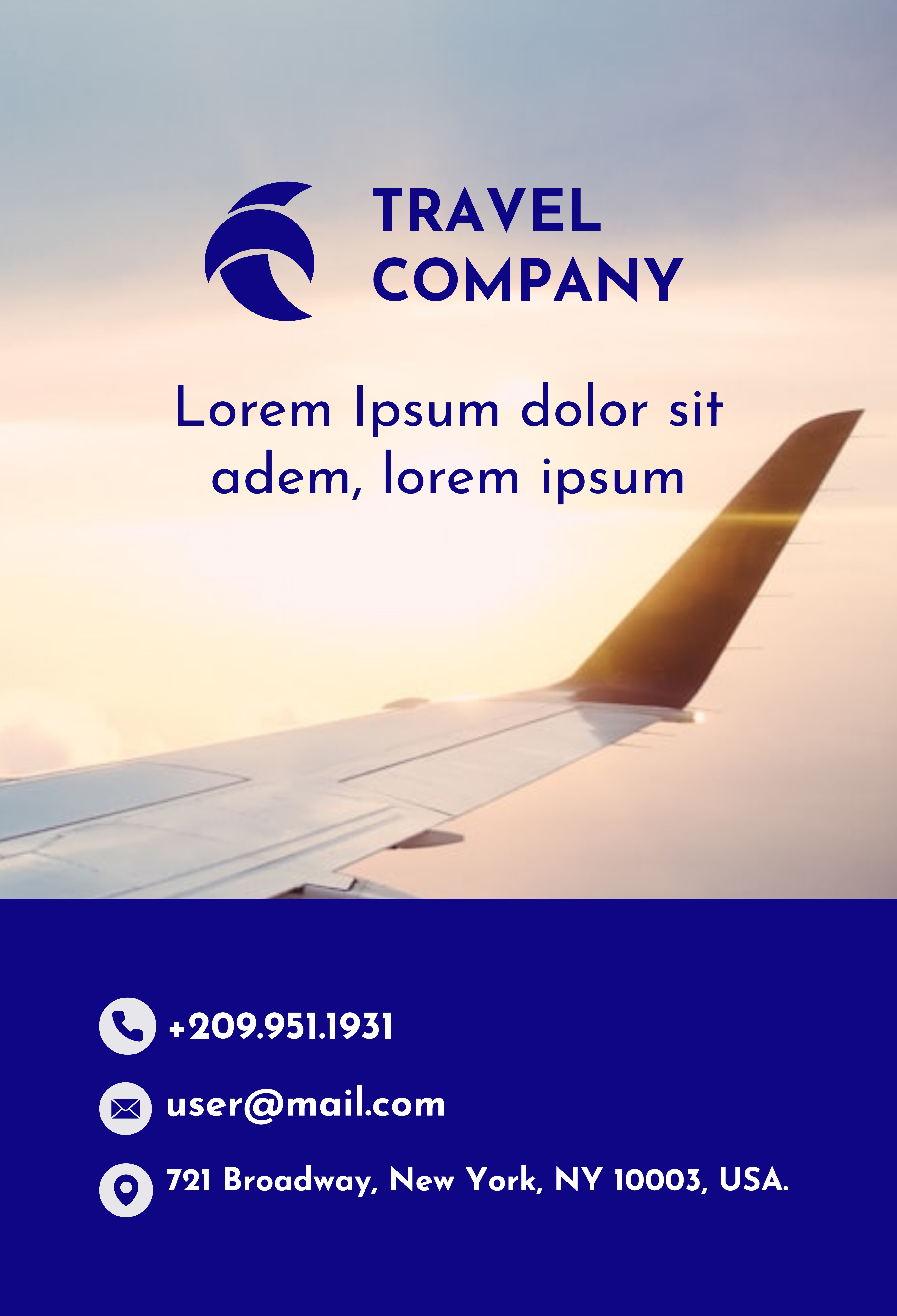 Festive A-frame (24 x 36)_Travel Agency 1