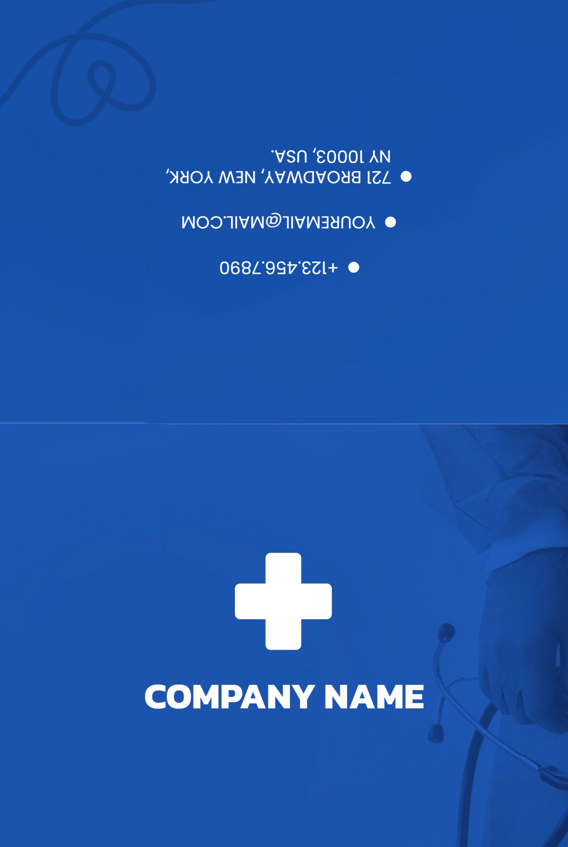 Festive Greeting Card (6 x 9) Horizontal_Med Spa 2