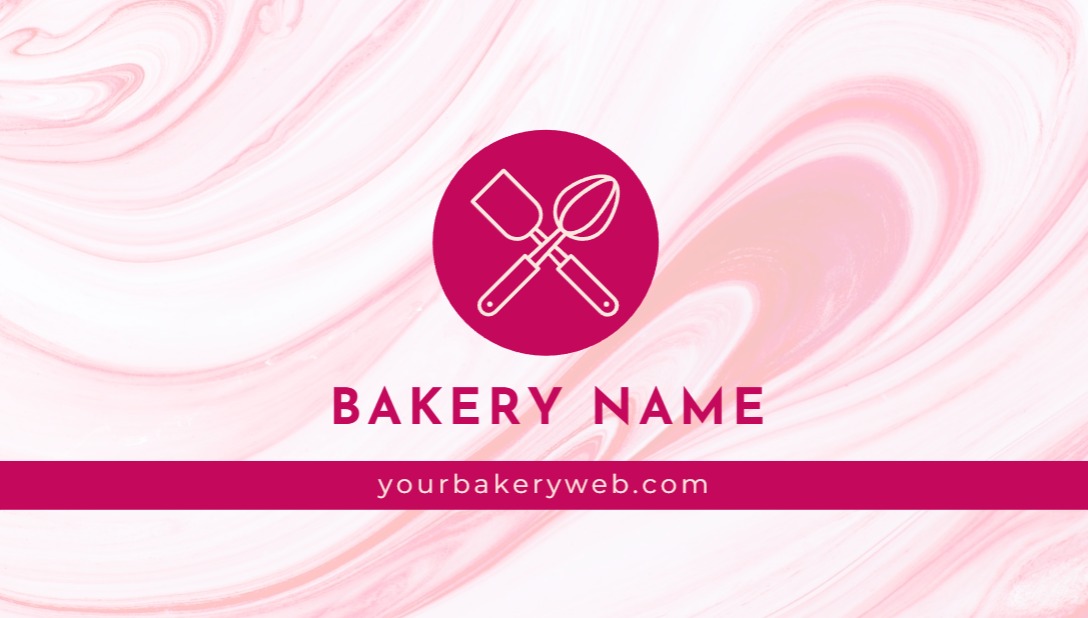 Festive Regular Business Card - Horizontal (3.5 x 2) _Bakery 1 