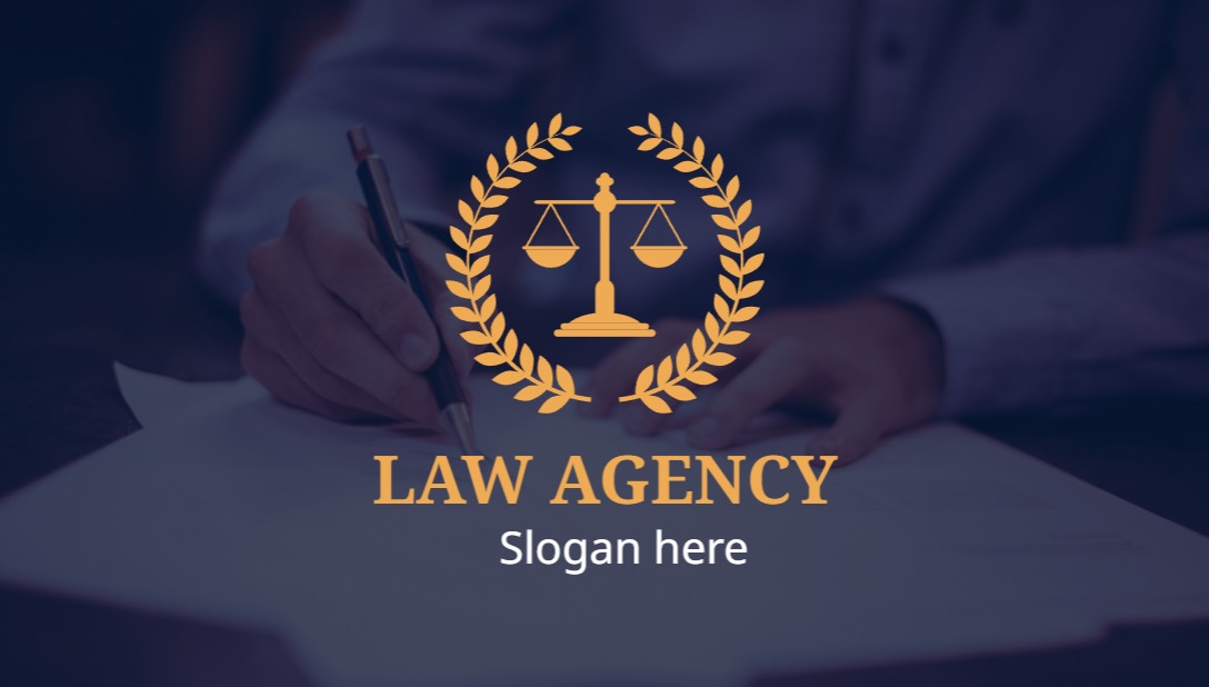 Festive Regular Business Card - Horizontal (3.5 x 2)_Lawyer 2