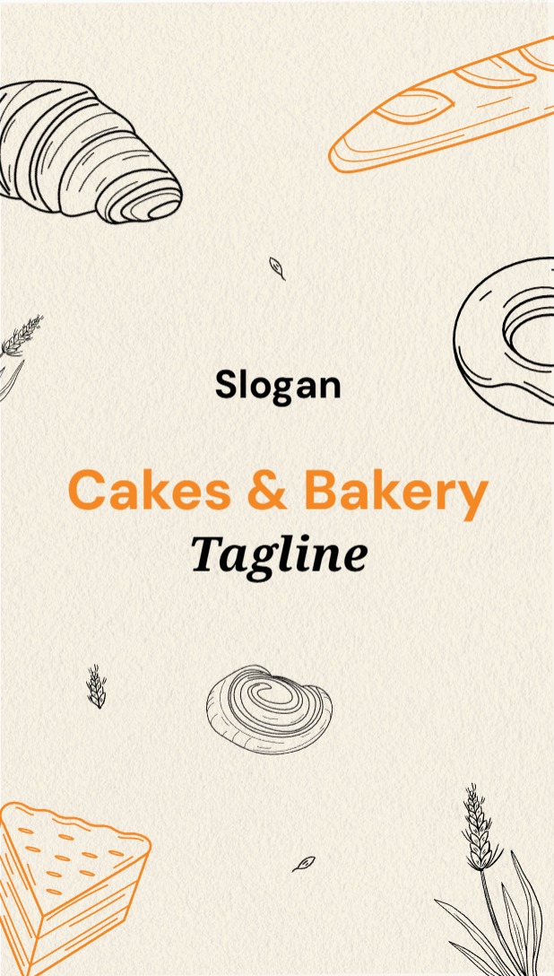 Festive Regular Business Card - Vertical (2 x 3.5)_Bakery 2 