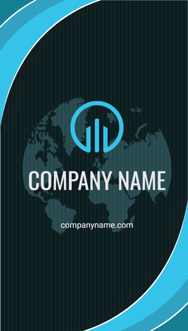 Festive Regular Business Card - Vertical (2 x 3.5)_Travel Agency 2 