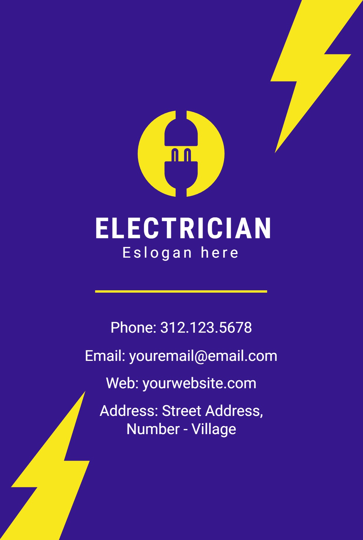 Festive Regular Postcard (4 x 6)_Electrician 1 