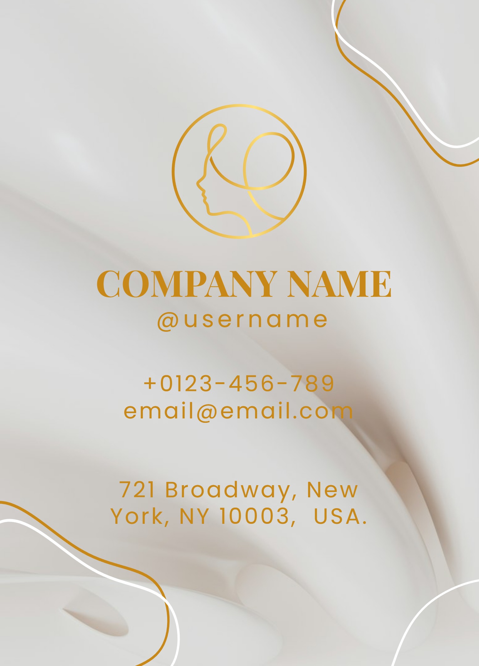 Festive Regular Postcard (5 x 7) Beauty Spa 2 