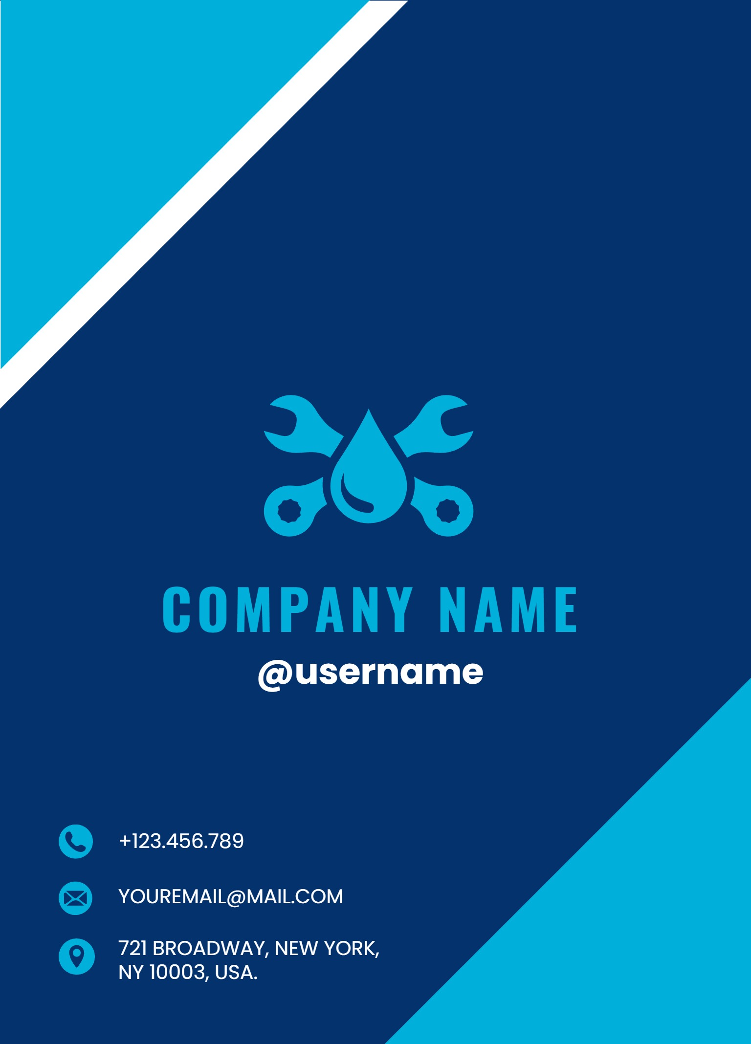 Festive Regular Postcard (5 x 7)_Plumbing 1 