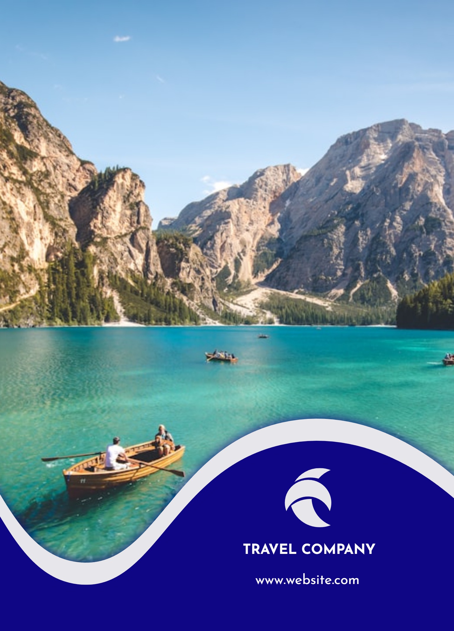 Festive Regular Postcard (5 x 7)_Travel Agency 1 