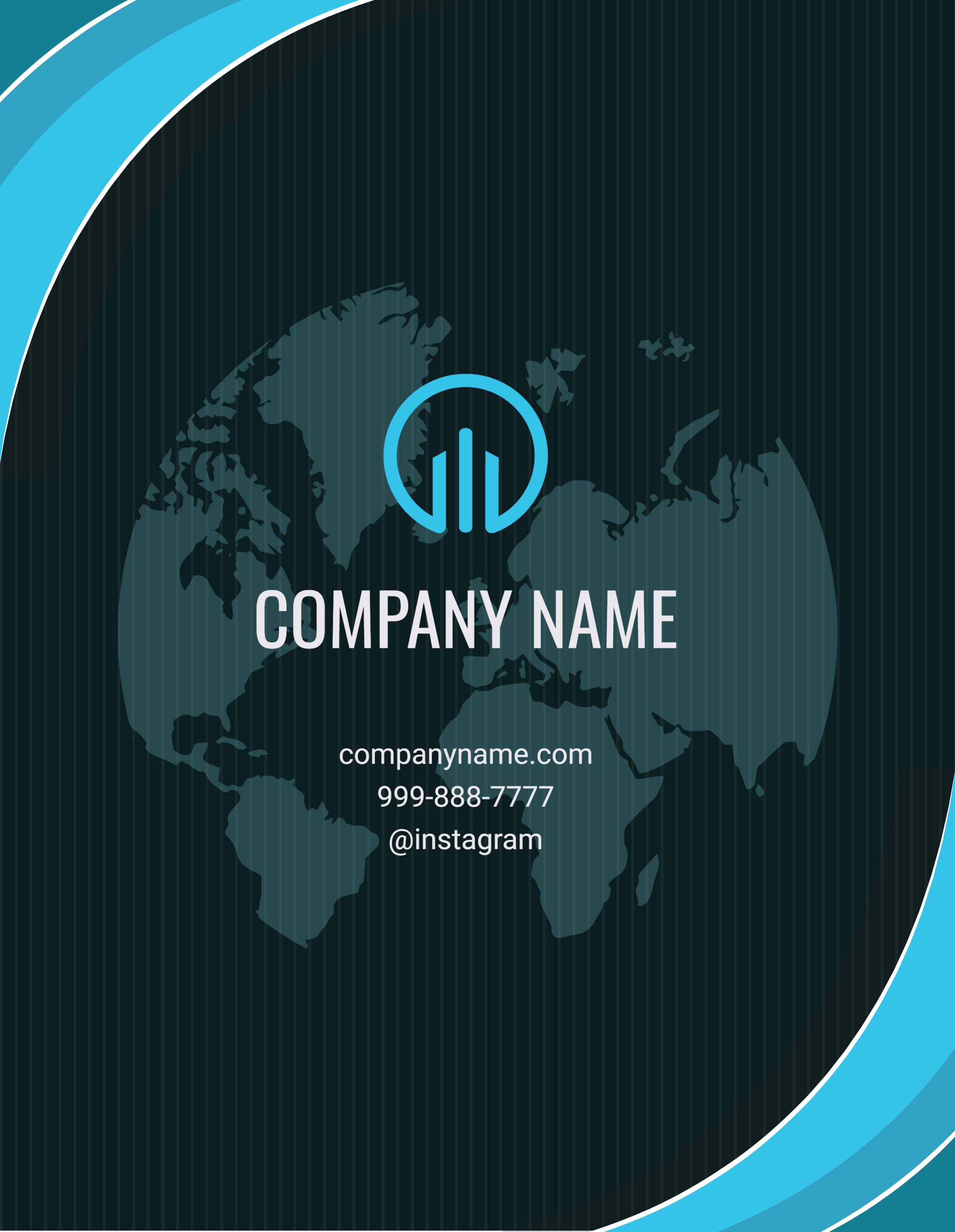 Festive Regular Postcard (8.5 x 11)_Travel Agency 2 