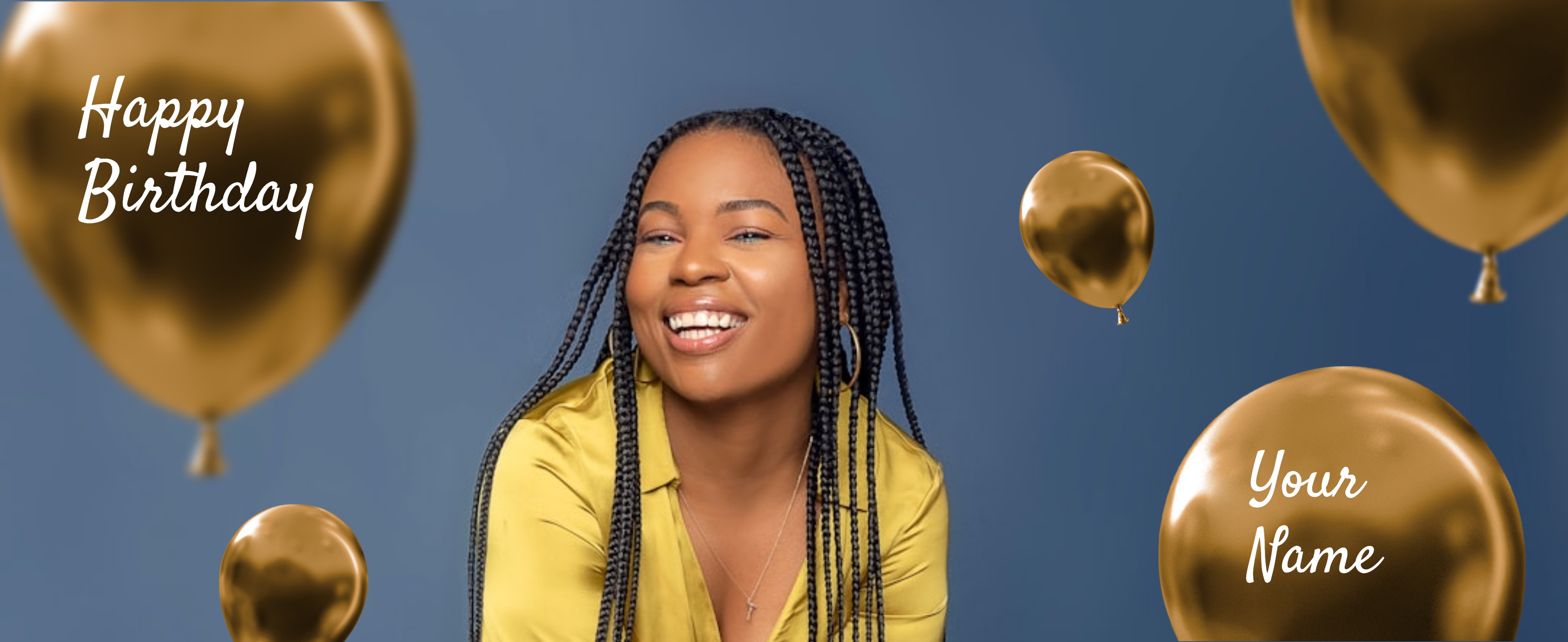 Festive Vinyl Banner (2 x 5) Horizontal_Birthday 2