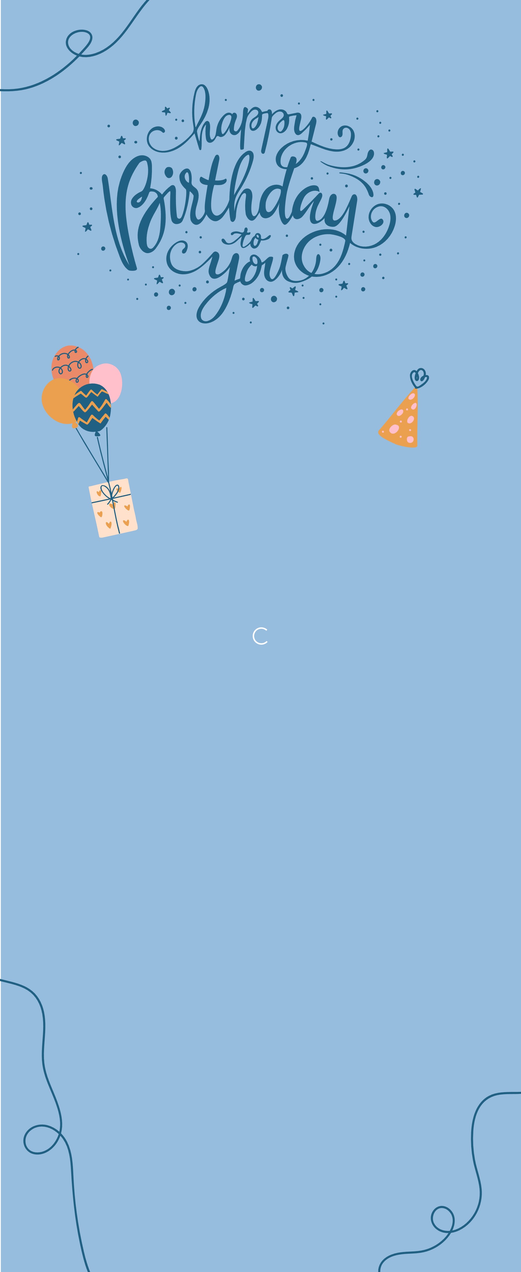 Festive Vinyl Banner (2 x 5) Vertical_Birthday 1 