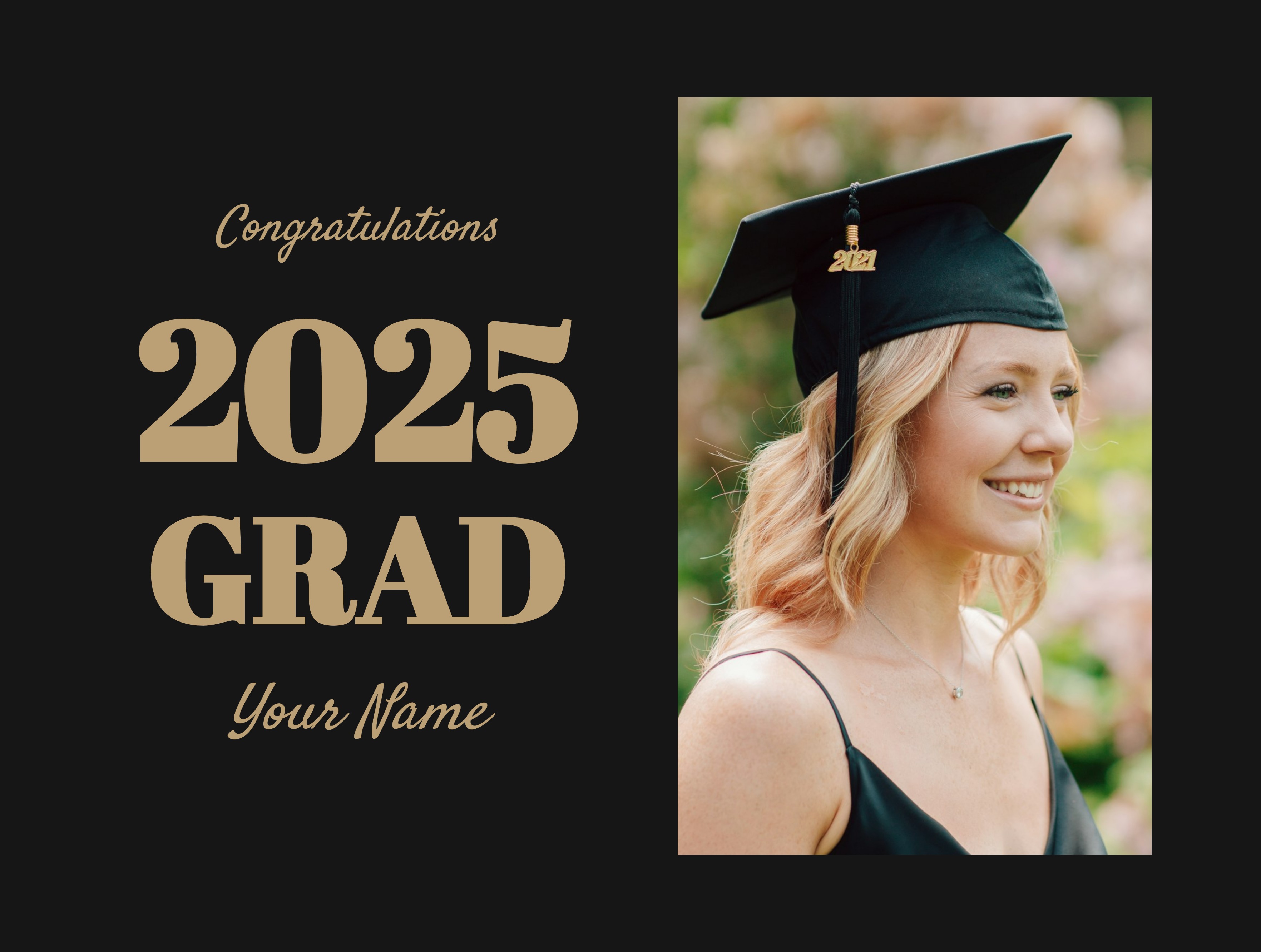Festive Vinyl Banner (3 x 4) Horizontal_Graduation 1 