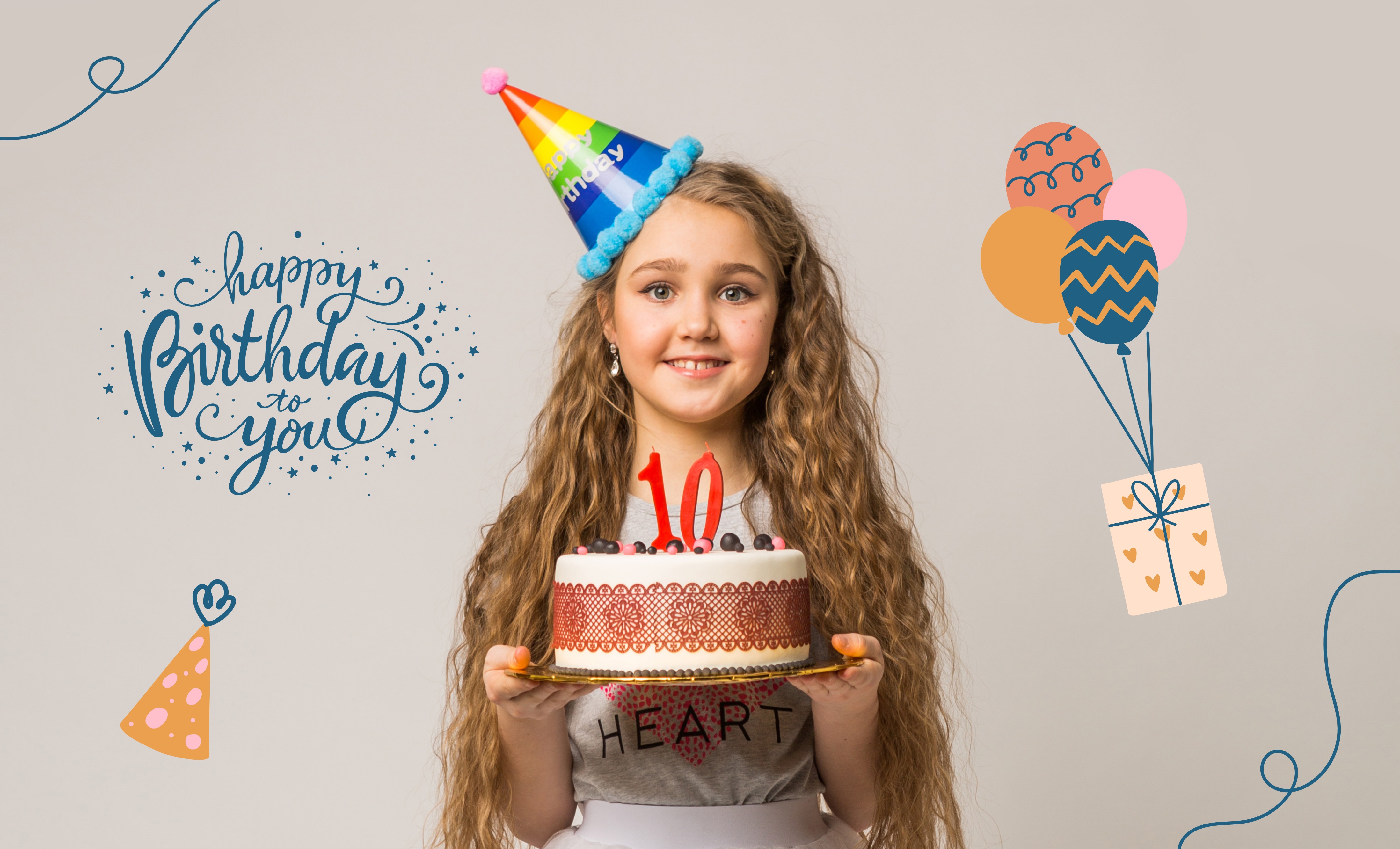 Festive Vinyl Banner (3 x 5) Horizontal_Birthday 1