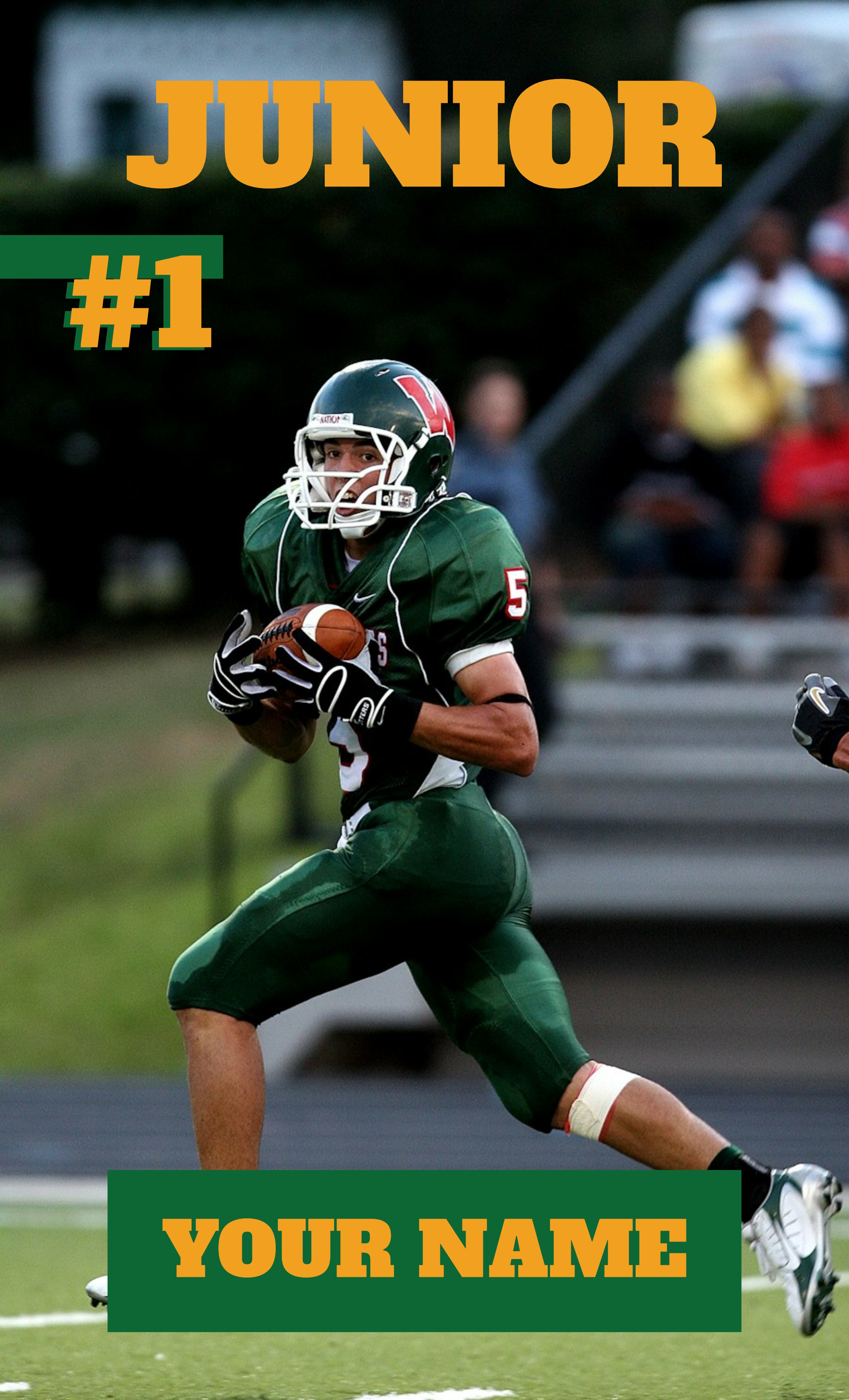 Festive Vinyl Banner (3 x 5) Vertical_Sports 2 