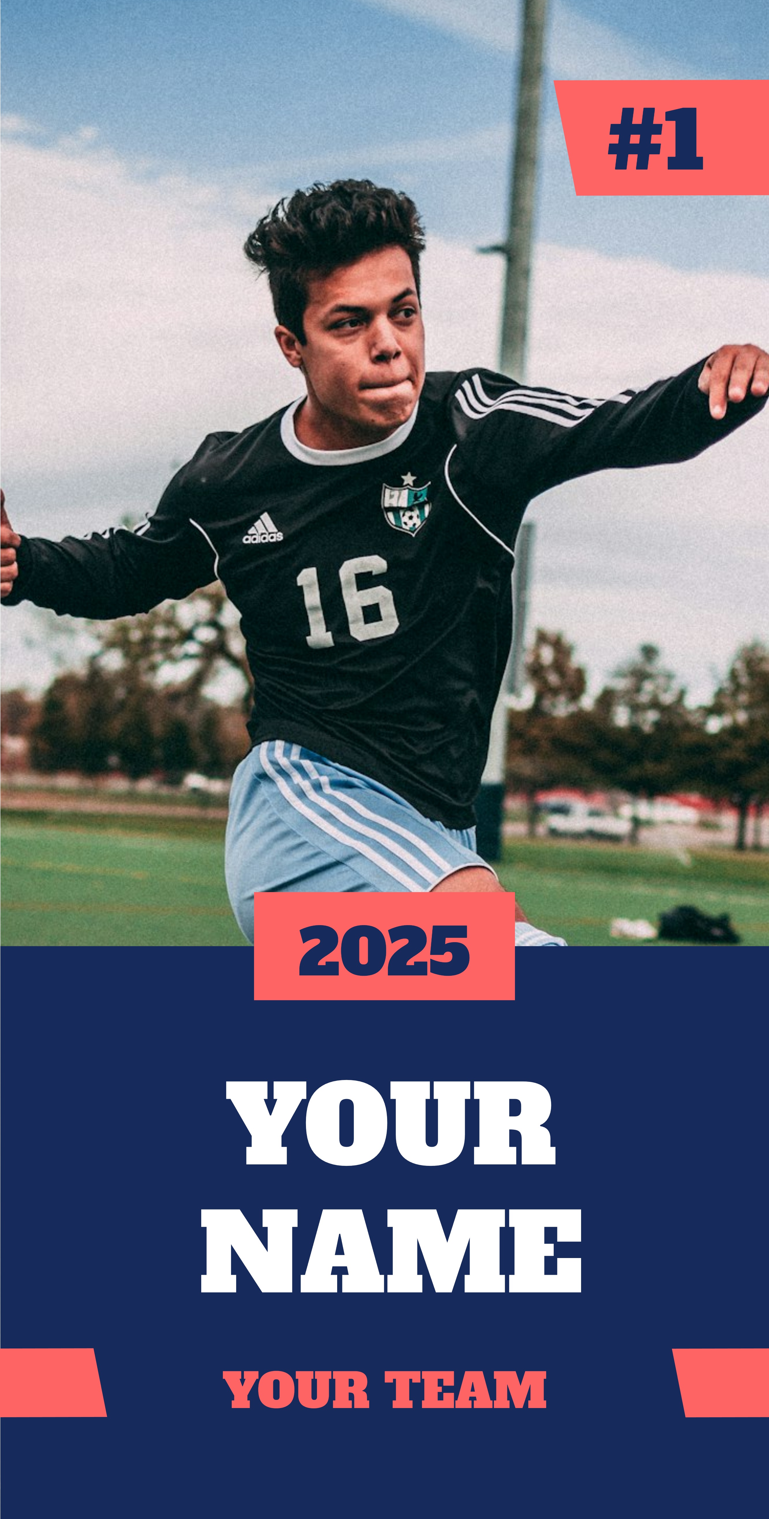 Festive Vinyl Banner (3 x 6) Vertical_Sports 1