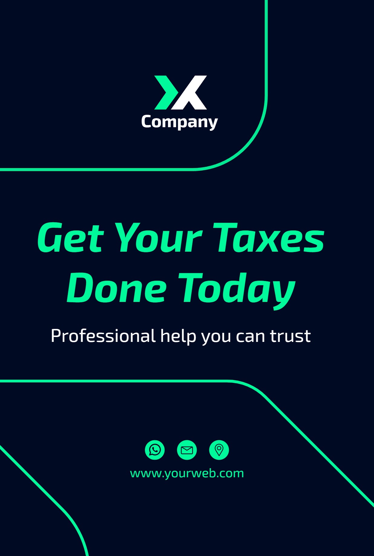 Flyer (4 x 6) Accounting and finances 7 