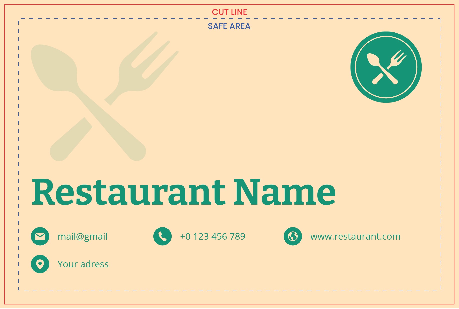Flyer (4 x 6) Horizontal_Restaurant 2