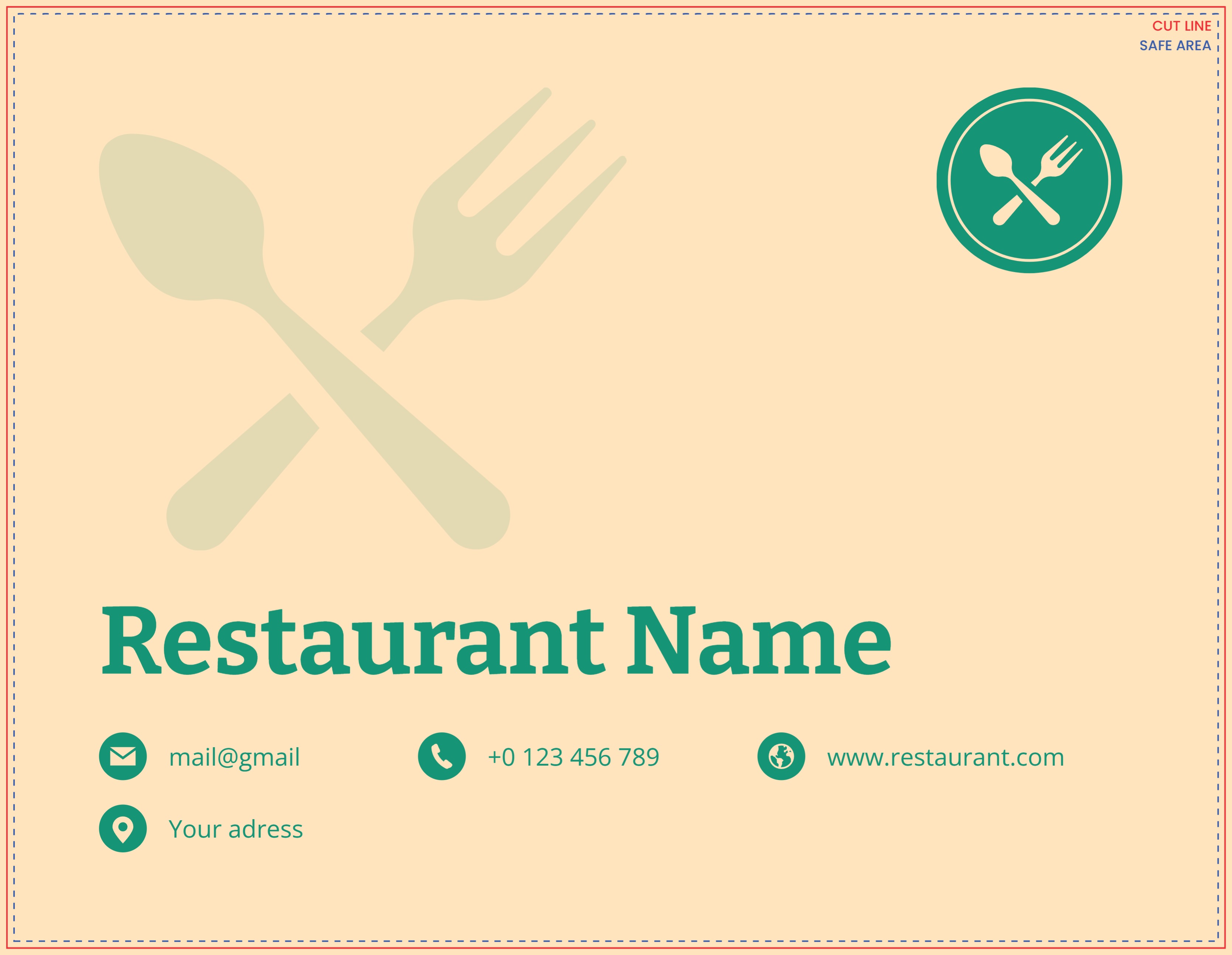 Flyer (8.5 x 11) Horizontal_Restaurant 2