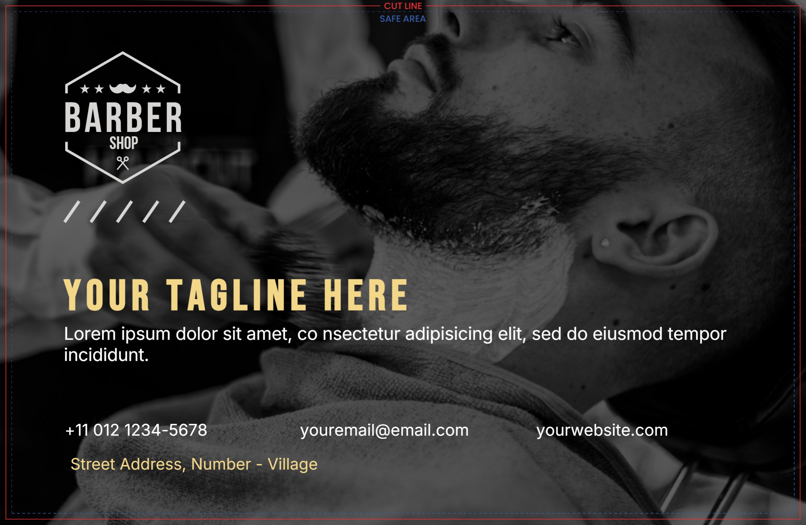 Flyer (8.5 x 5.5) Horizontal_Barbershop 2