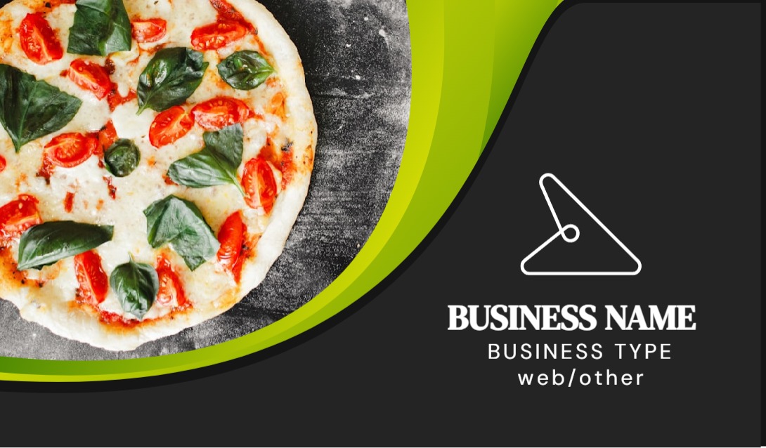 Premium Business Card - Horizontal (3.5 x 2) Restaurant  