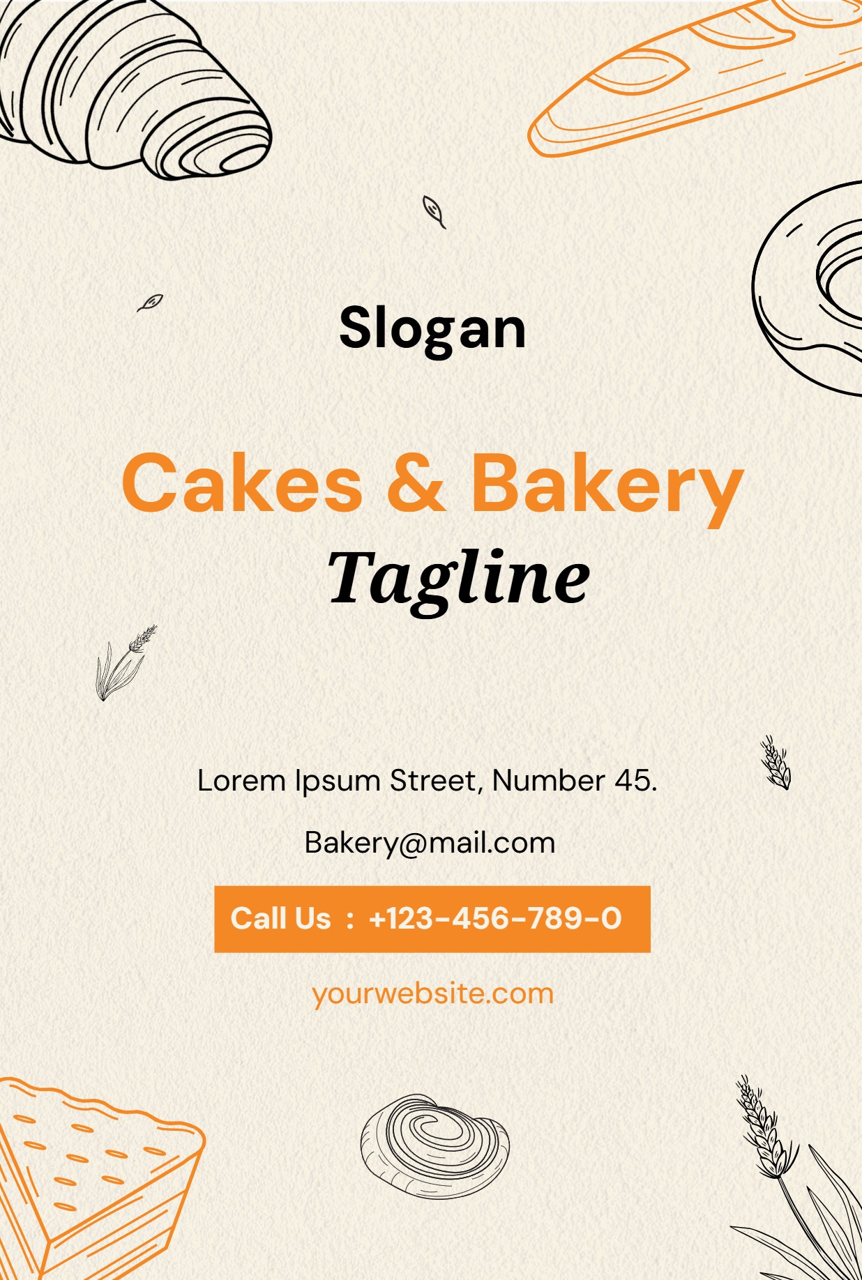 Premium Flyer (4 x 6) _Bakery 2