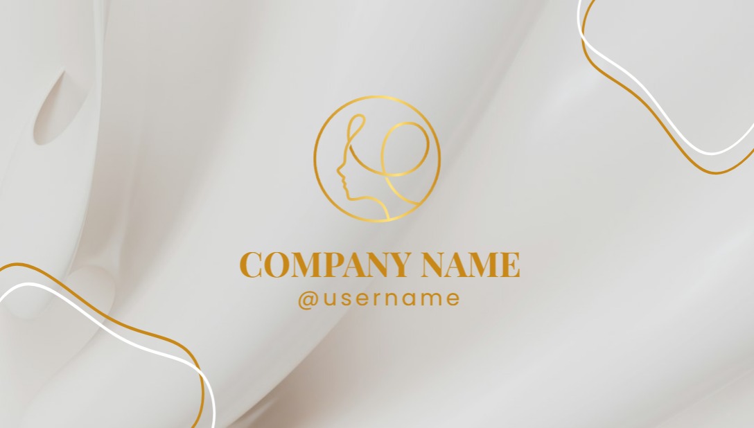 Regular Business Card - Horizontal (3.5 x 2) 2 Rounded Corners Beauty Spa 2