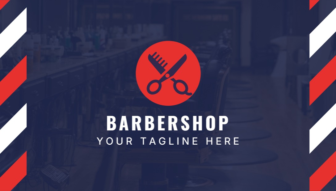 Regular Business Card - Horizontal (3.5 x 2) _Barbershop 1
