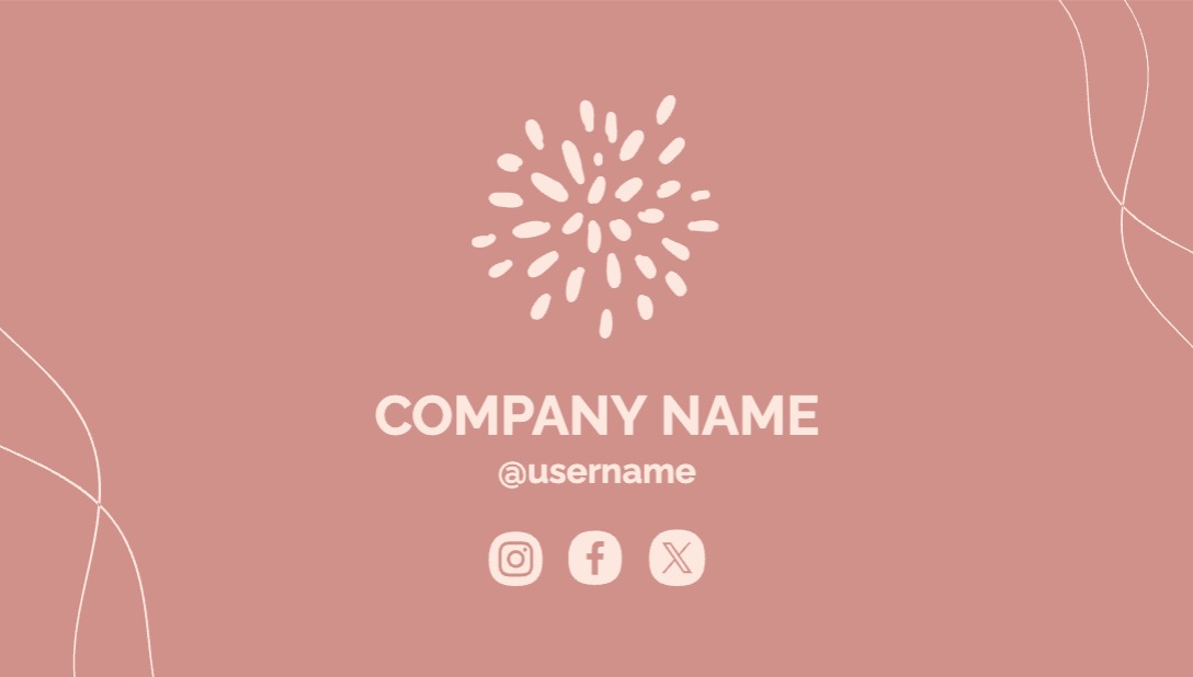 Regular Business Card - Horizontal (3.5 x 2) Rounded Corners_Beauty Spa 1