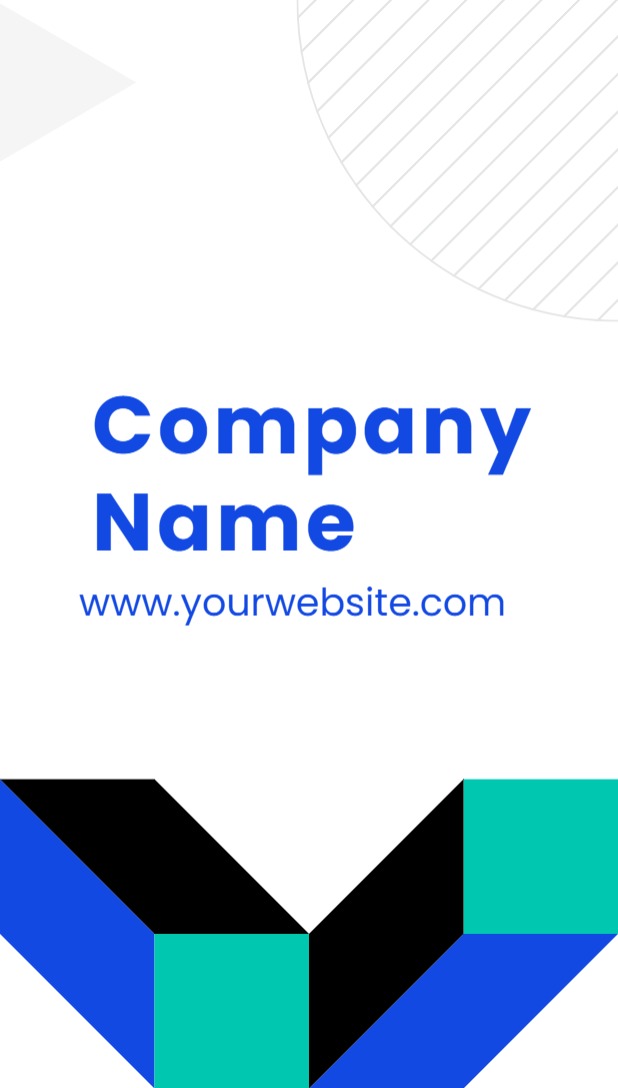 Regular Business Card - Vertical (2 x 3.5) 2 Rounded Corners_Accounting & Finances 10 