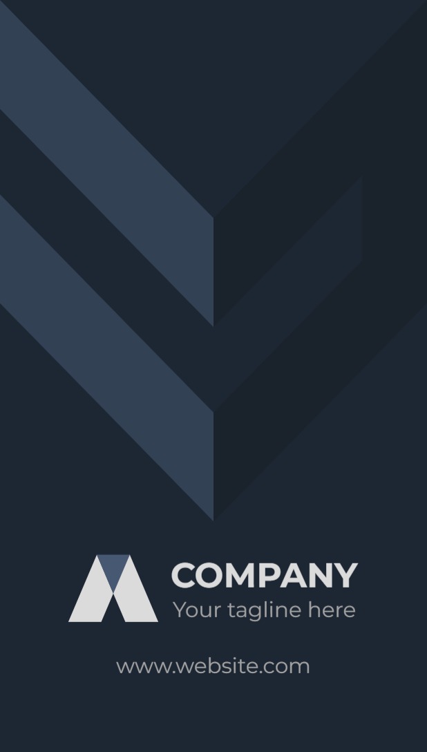 Regular Business Card - Vertical (2 x 3.5) 2 Rounded Corners_Multiservices 2 