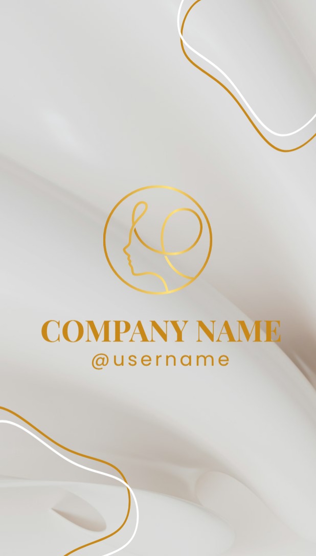 Regular Business Card - Vertical (2 x 3.5) Beauty Spa 2
