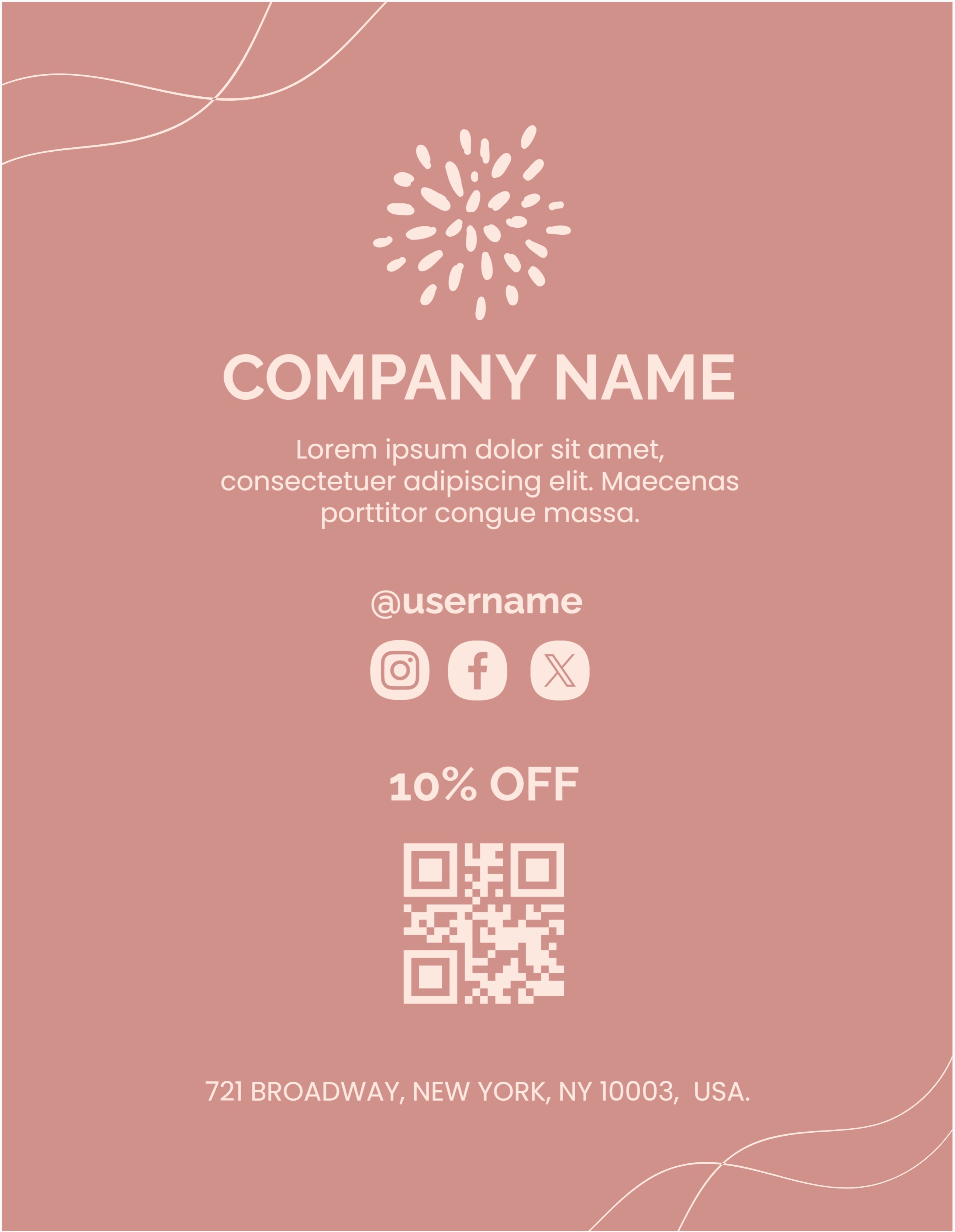 Regular Postcard (8.5 x 11)_Beauty Spa 1 