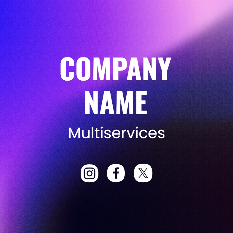 Square Business Cars (2.5 x 2.5)_2 Rounded Corners_Multiservices 1