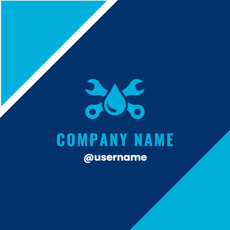 Square Business Cars (2.5 x 2.5)_2 Rounded Corners_Plumbing 1 