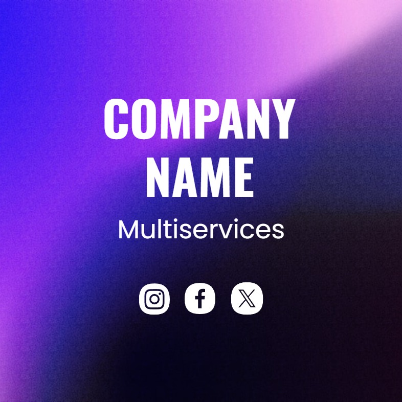 Square Business Cars (2.5 x 2.5)_Rounded Corners_Multiservices 1 