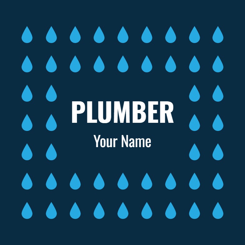 Square Business Cars (2.5 x 2.5)_Rounded Corners_Plumbing 2