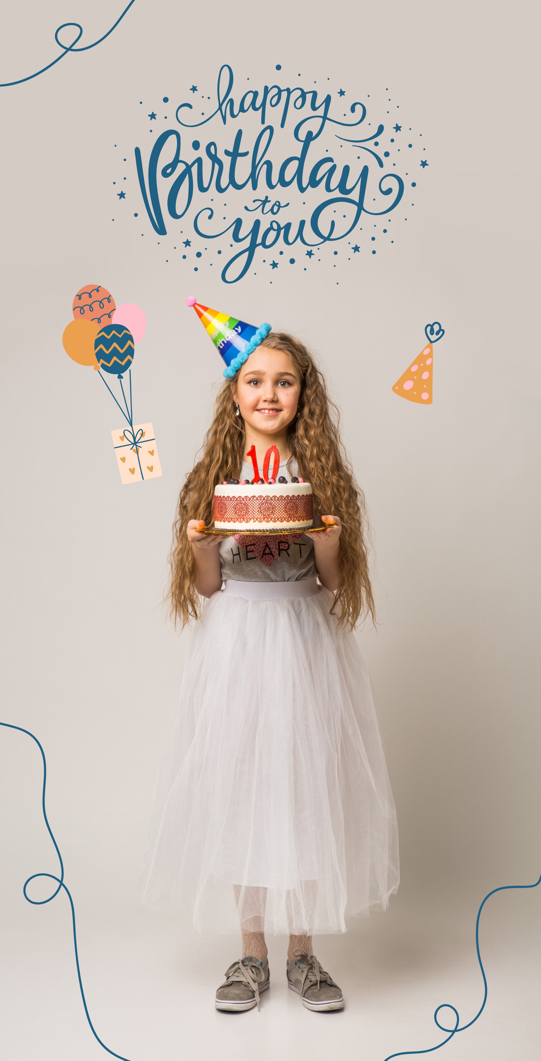Vinyl Banner (2 x 4) Vertical_Birthday 1