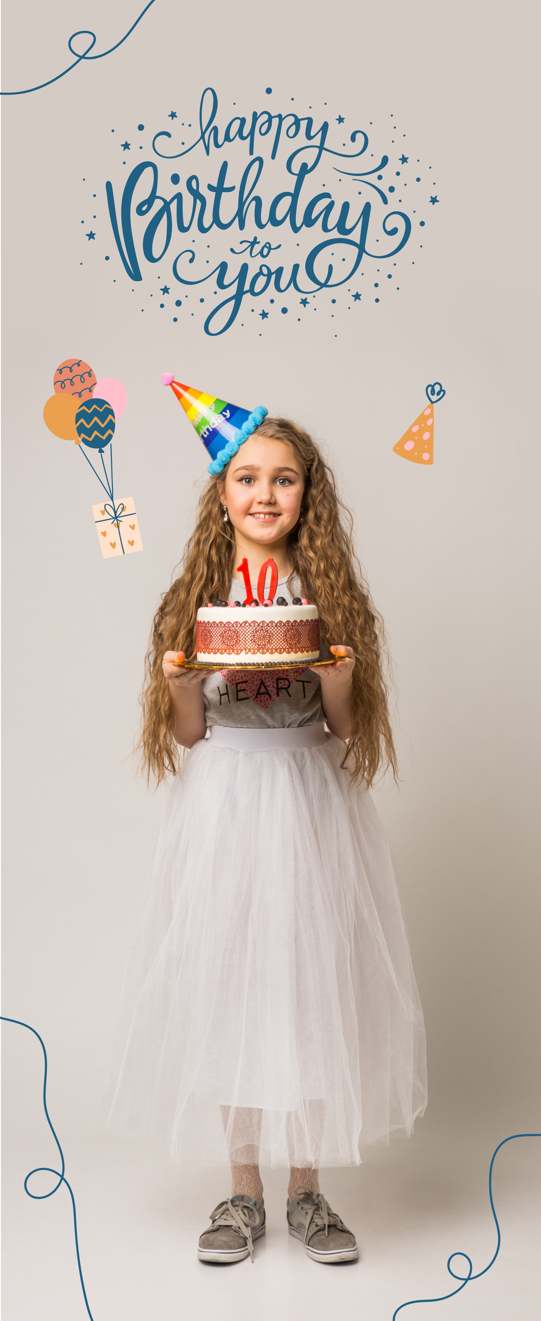 Vinyl Banner (2 x 5) Vertical_Birthday 1